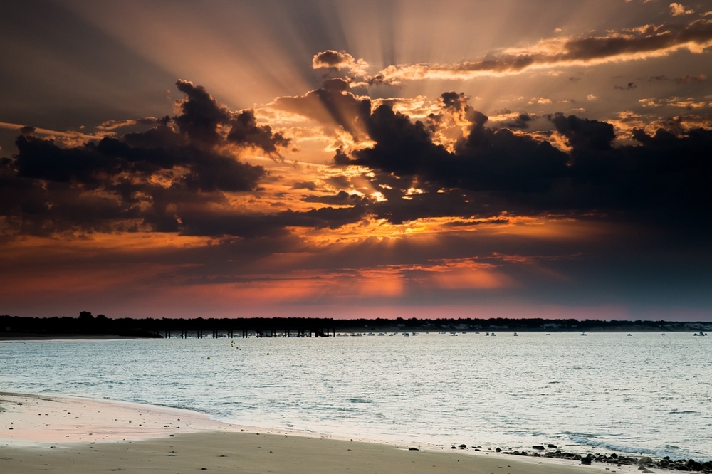 lever de soleil la tranche sur mer