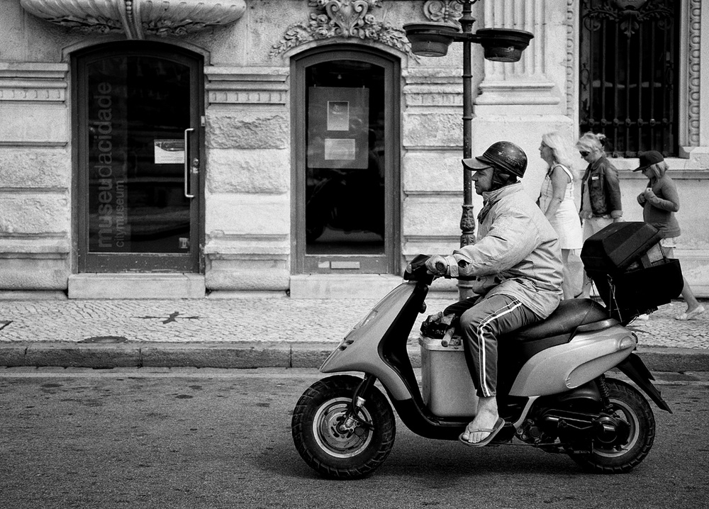 Balade à scooter