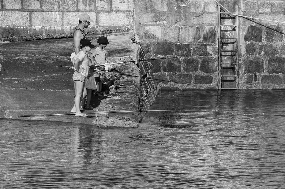 La pêche en famille