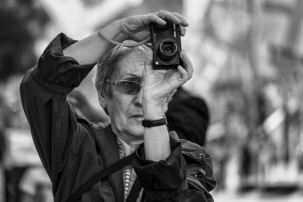 La photographe photographié