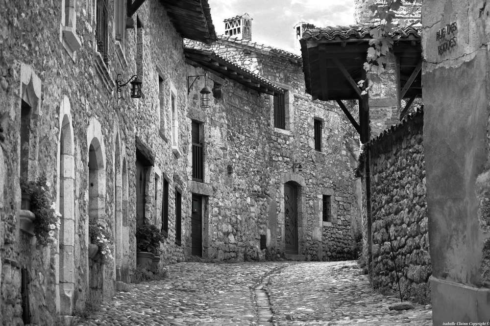 Cité médiévale de Pérouges, Ain.