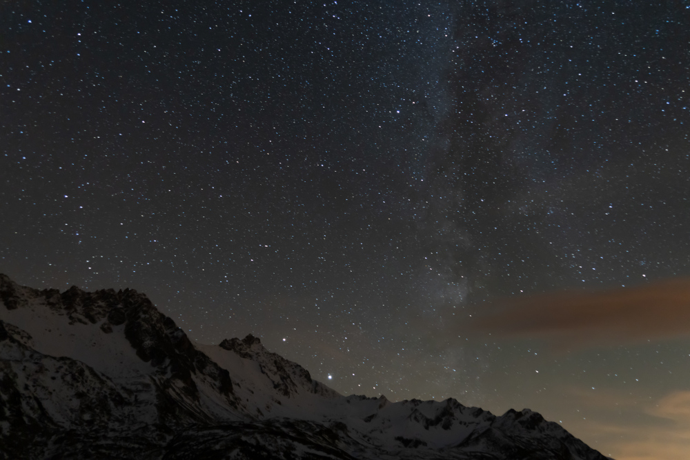 Astrophoto montagneuse